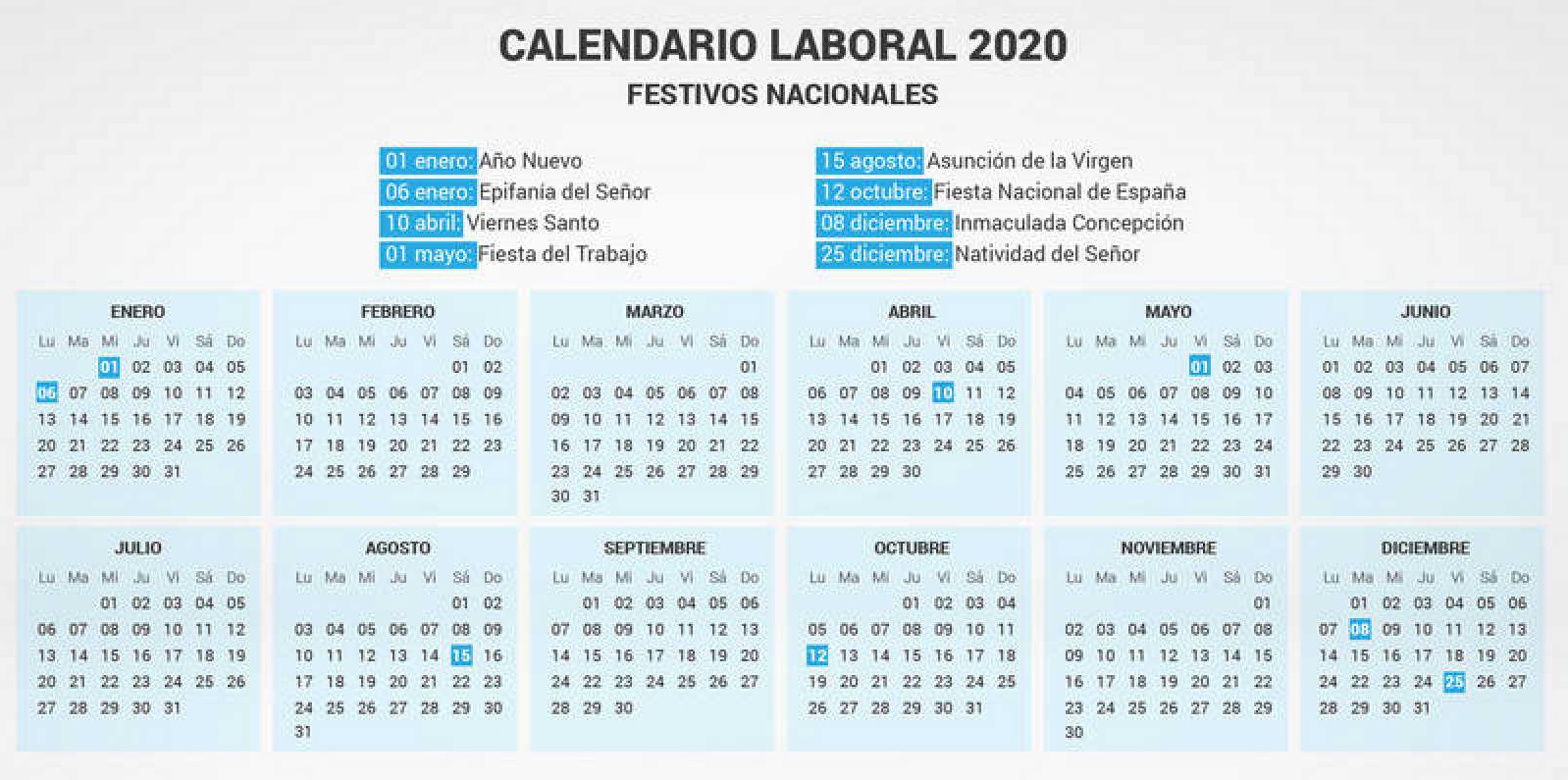 Calendario Laboral Todos Los Festivos Y Puentes Tadisa Vrogue