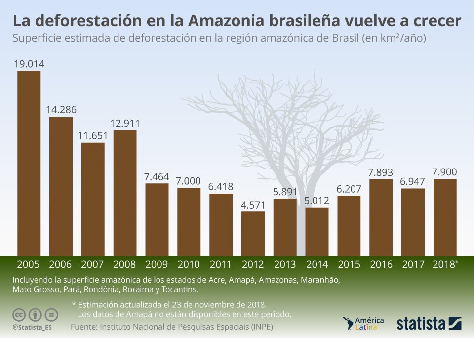 Graficas De Deforestacion En El Mundo 