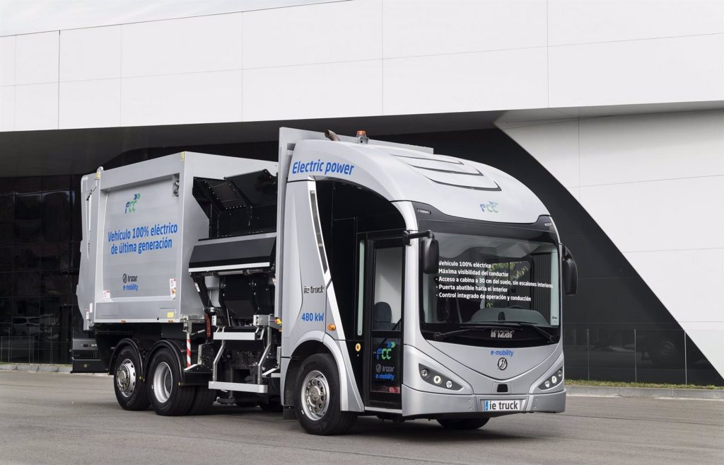 Fcc Presenta Su Nuevo Camión De La Basura Eléctrico Para Madrid Y Barcelona Diarioabierto