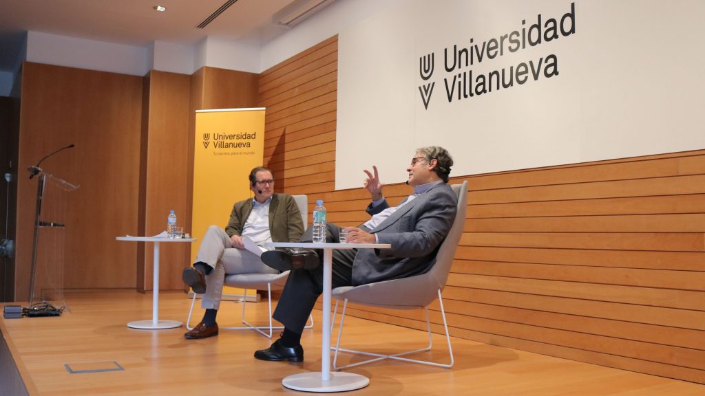 Juan Manuel de Prada, en la Universidad Villanueva: 