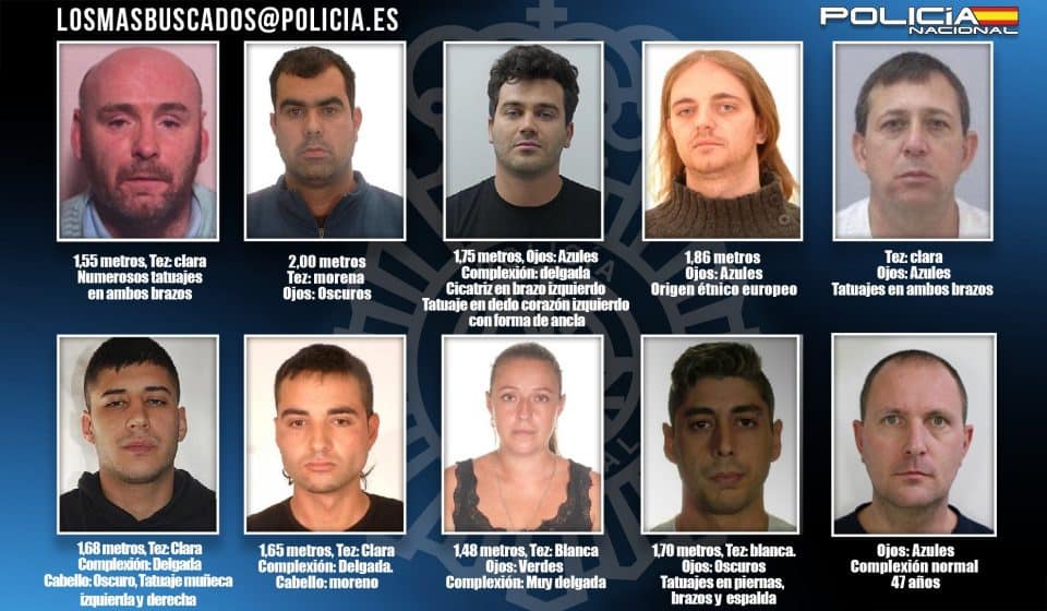 La Policía Lanza Una Campaña Con Los Diez Más Buscados Por Asesinato